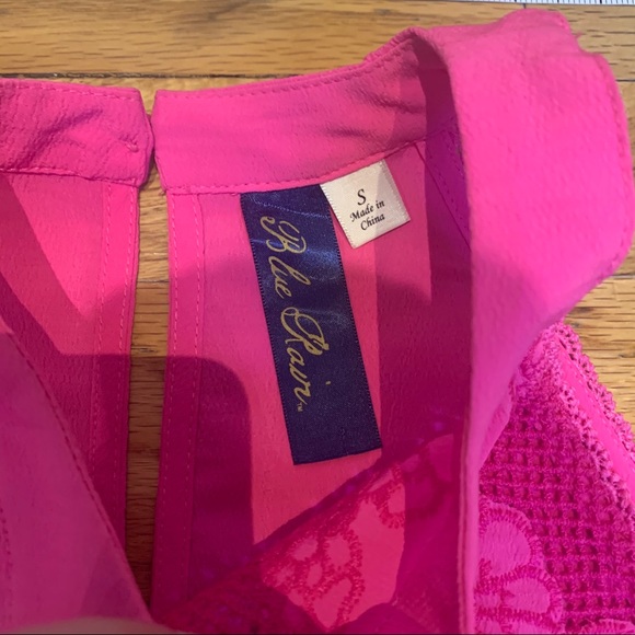 Sexy, Girl-Next Door -Hot Pink, Hot Pants - Romper - Picture 2 of 5